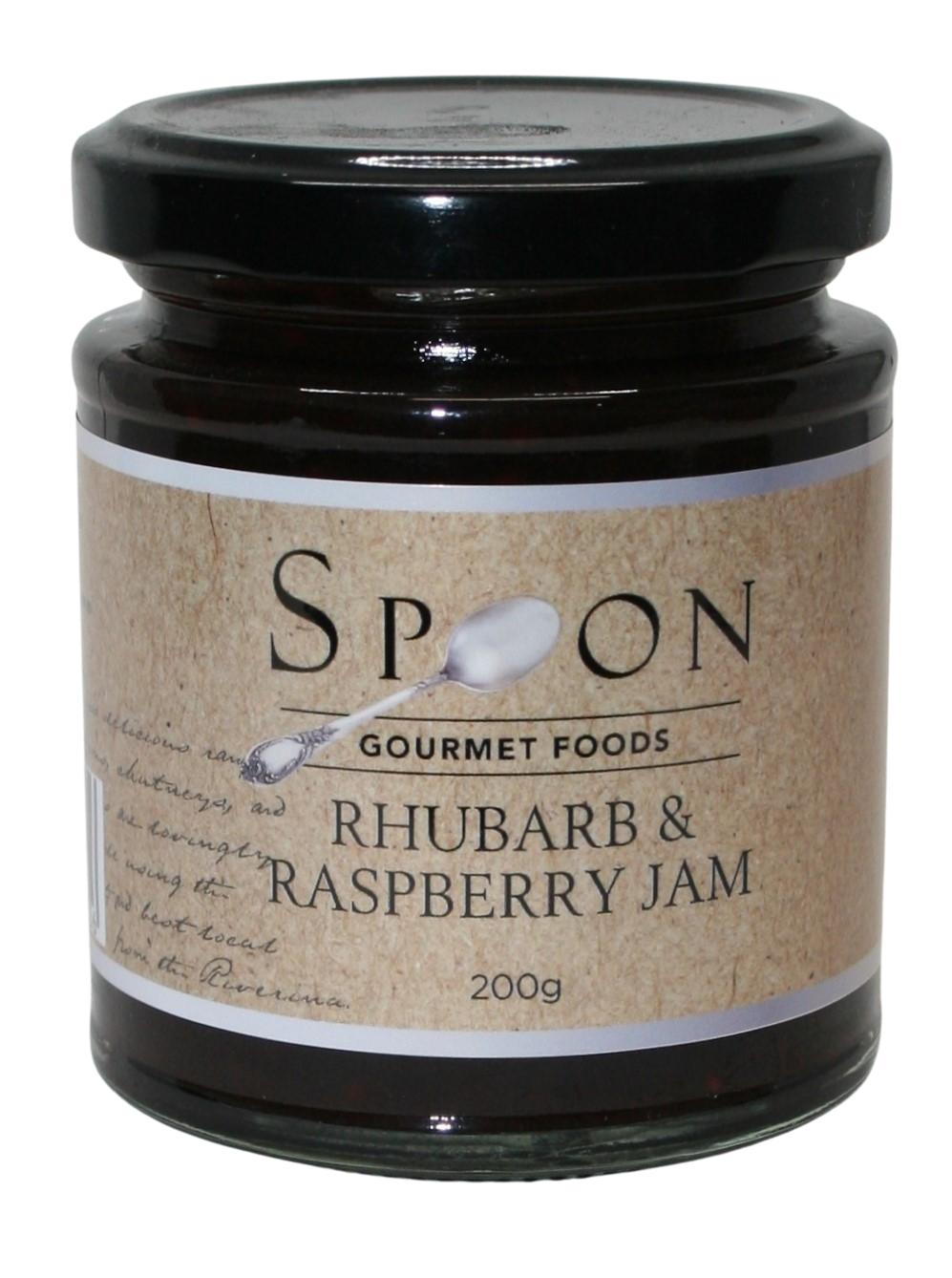 Spoon Rhubarb & Raspberry Jam 200g